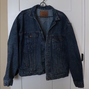 Oversized Levi’s Jean Jacket
